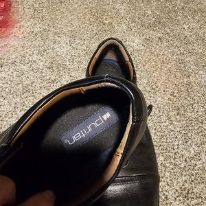 Puritan Men's Black Leather Shoes